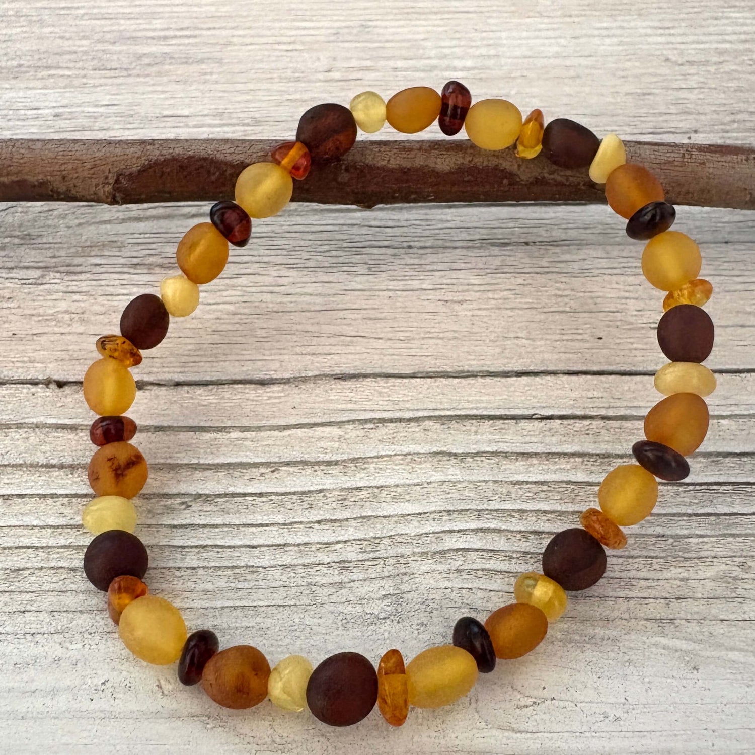 adjustable amber bracelet