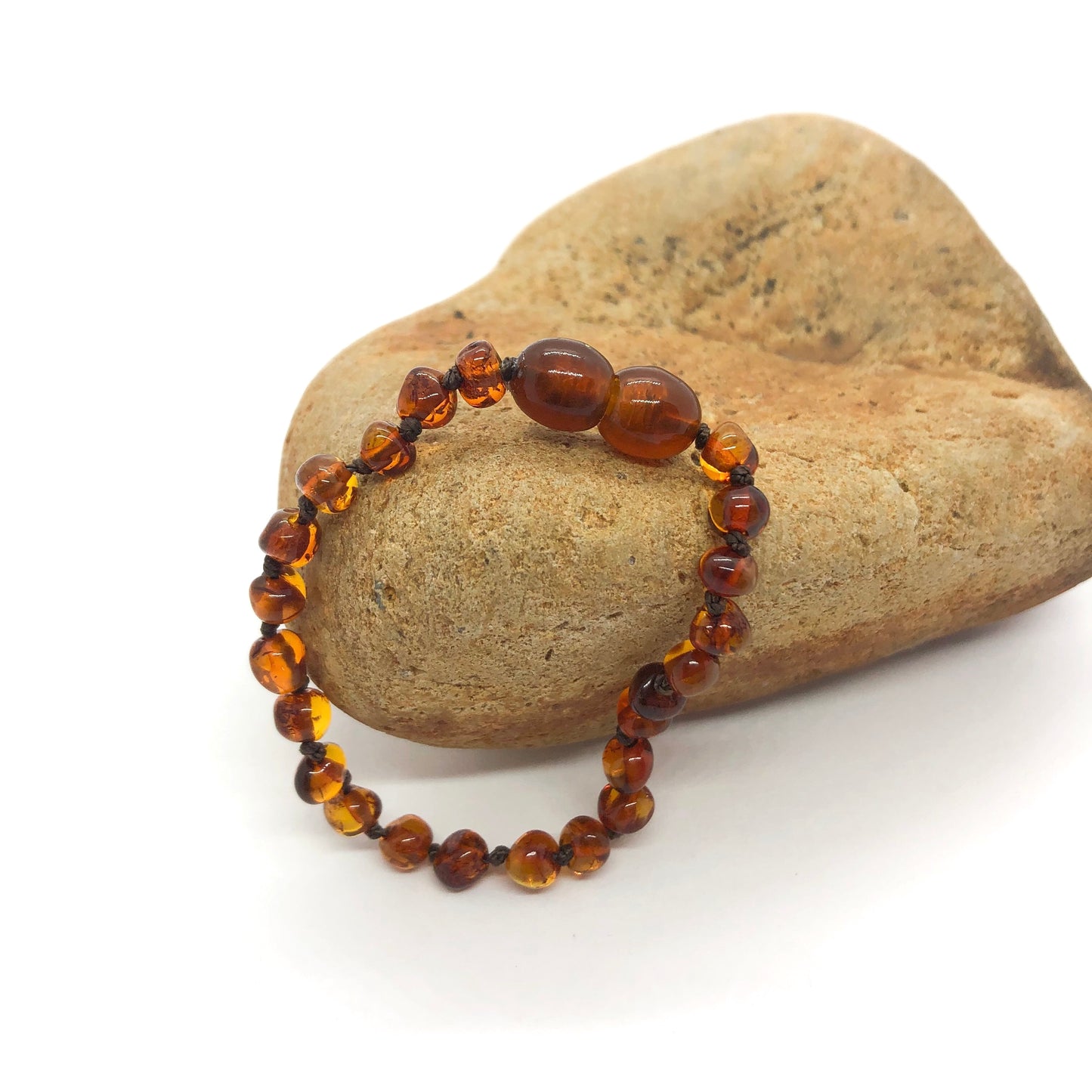 Coganc amber baby bracelet and anklet