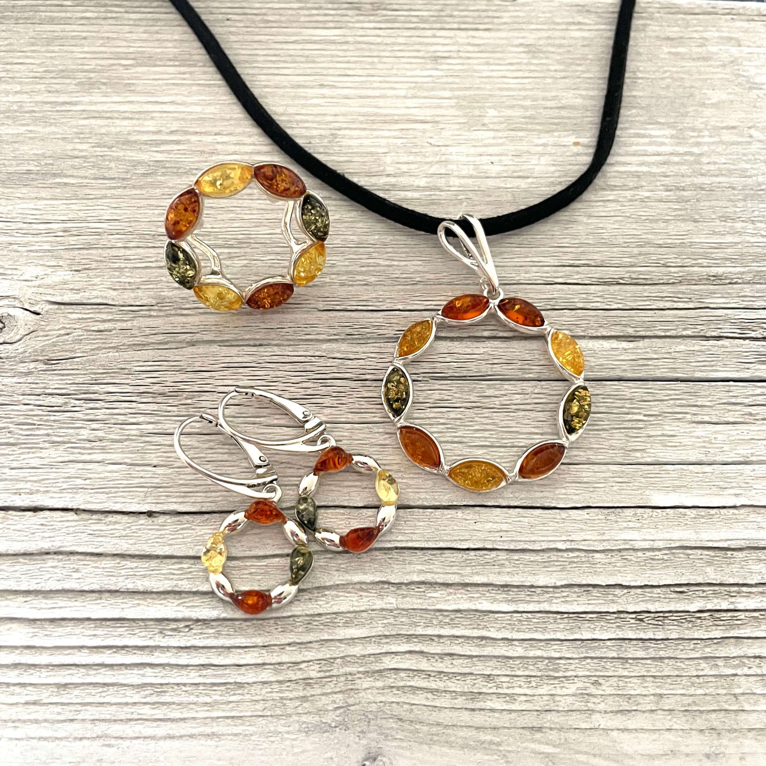 AMBER JEWELLERY SETS