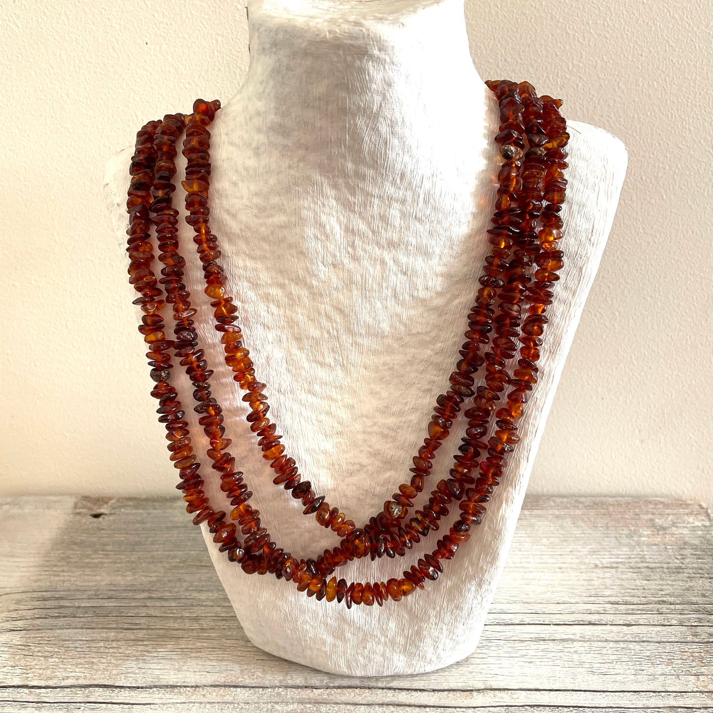 baltic amber long necklace