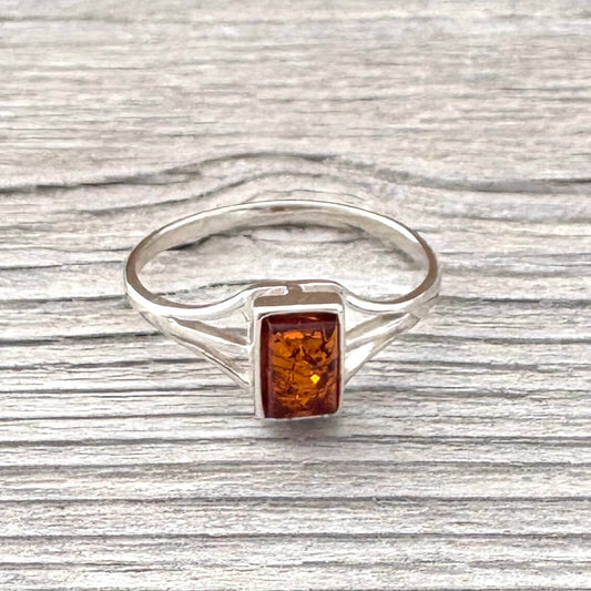 Genuine Amber Ring