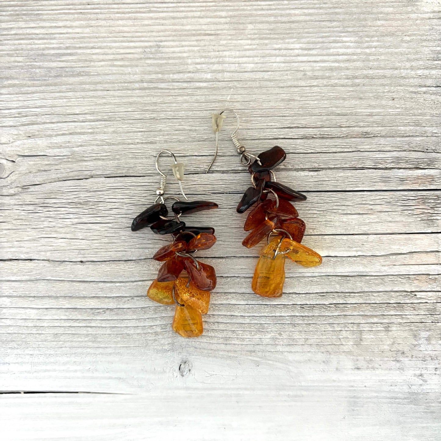 baltic amber dangle earrings