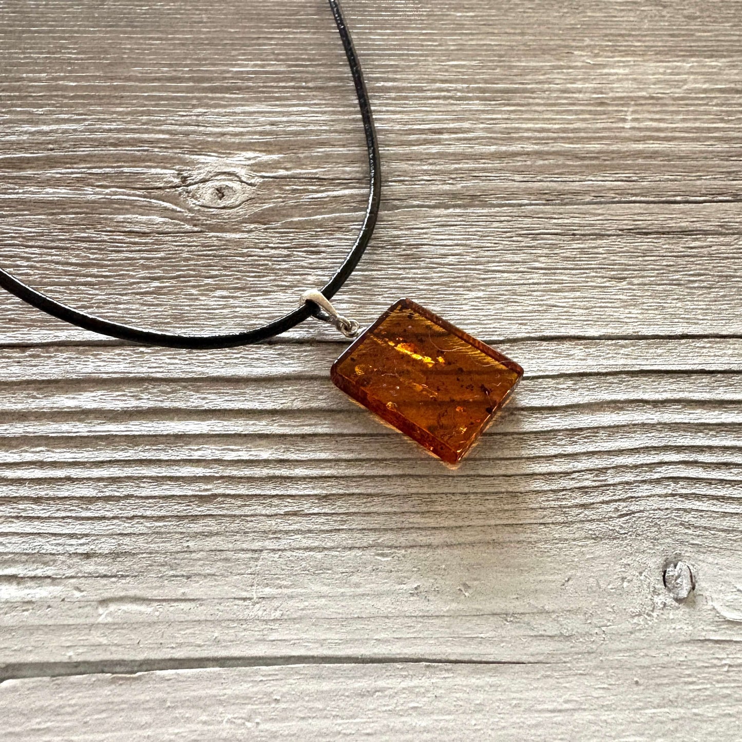 Genuine Baltic Amber Pendant
